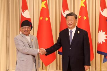 प्रचण्डले आज नेपाल–चीन बिजनेस समिटलाई बेइजिङमा सम्बोधन गर्नुहुँदै